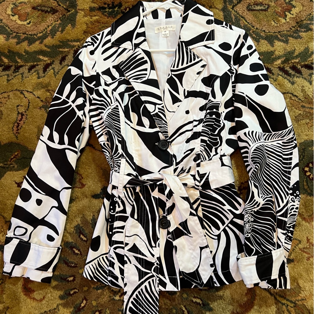 Studio Jpr Print Jacket Size M - image 1